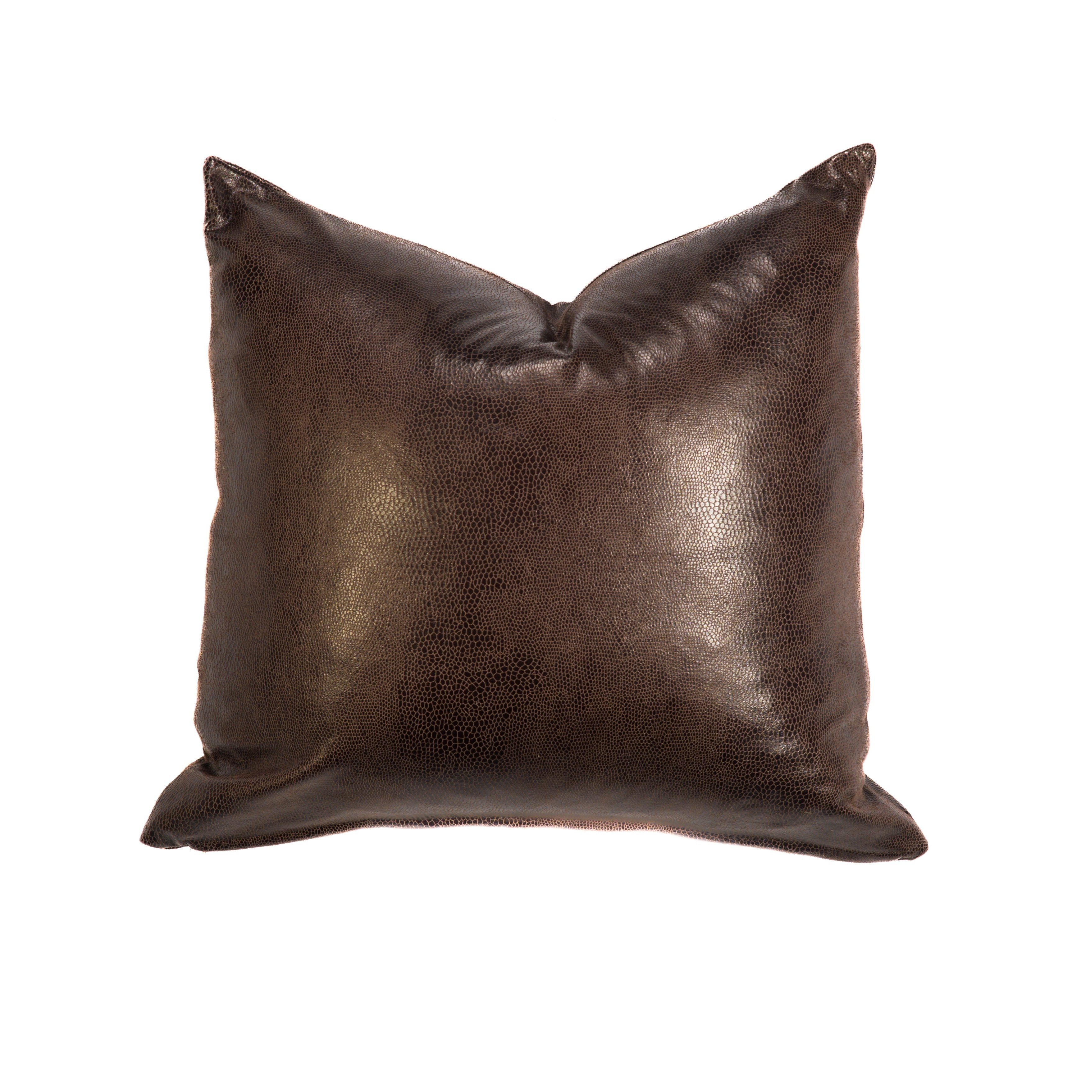 Leather Cushion Cover  | Brown