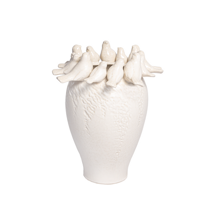 Ceramic Bird Vase