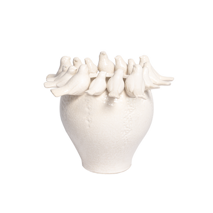 Ceramic Bird Vase