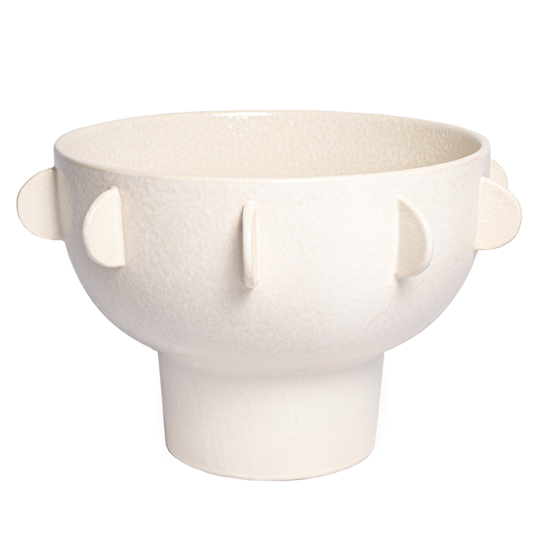 Round Ceramic Disc Bowl