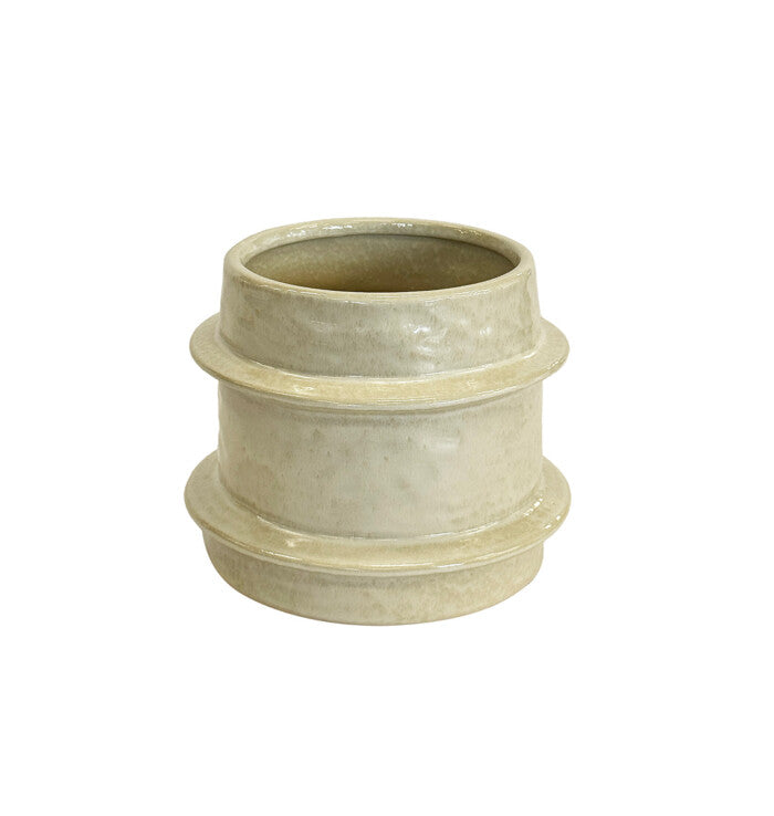 CERAMIC VESSEL SMALL | IVORY