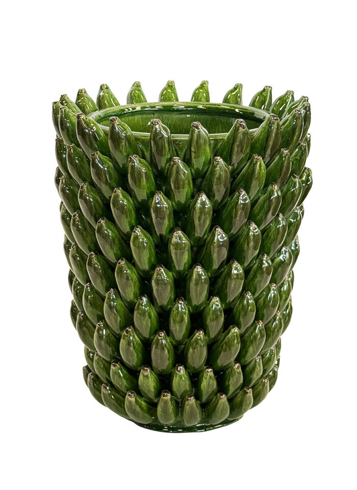 CERAMIC BANANA VASE   | GREEN