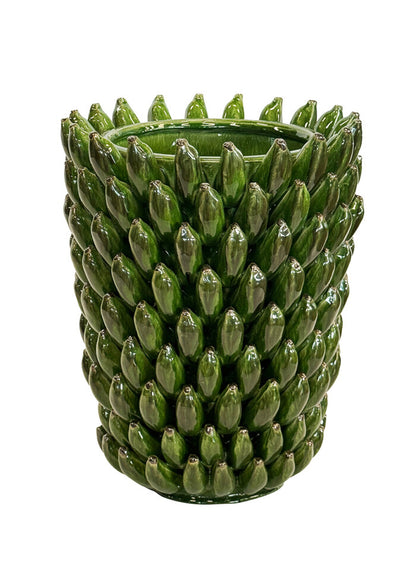 CERAMIC BANANA VASE   | GREEN