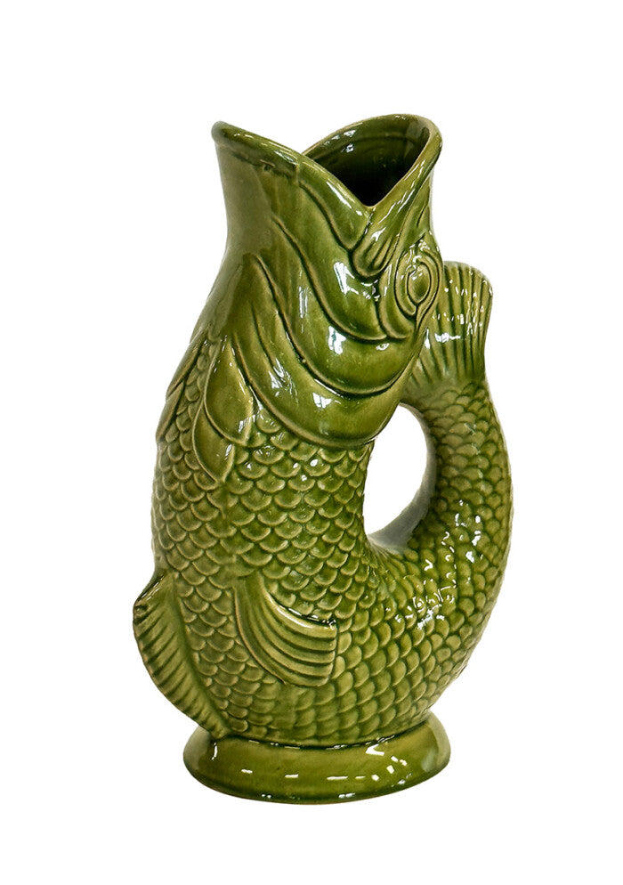 CERAMIC KOI FISH JUG