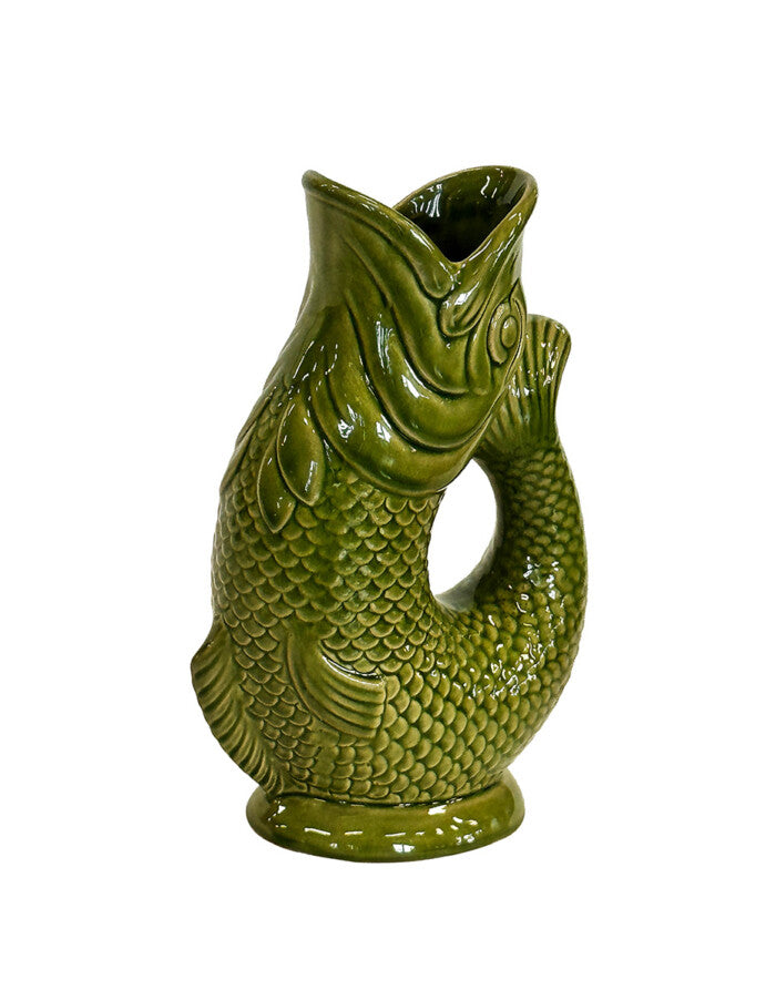 CERAMIC KOI FISH JUG