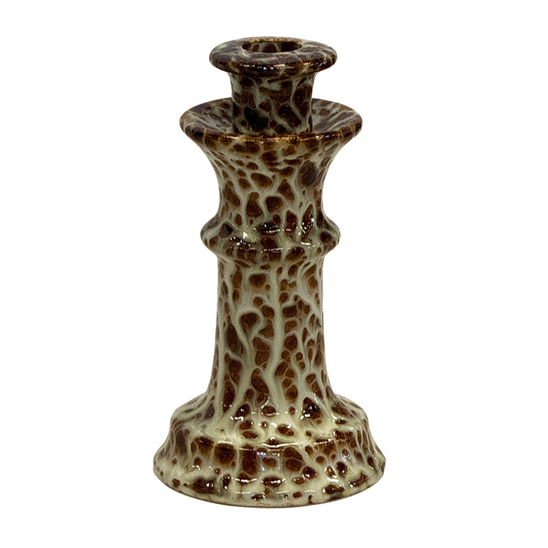 Ceramic Safari Taper Candle Holder