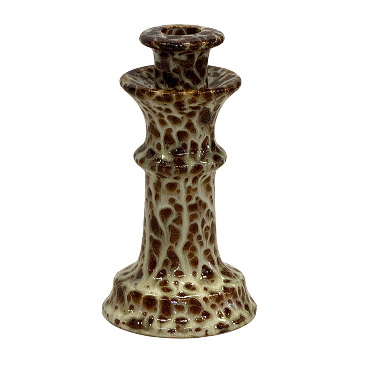 Ceramic Safari Taper Candle Holder