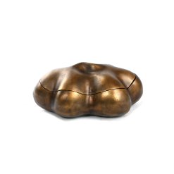 Deocrative Cloud Shape Box | Dark Antique Gold