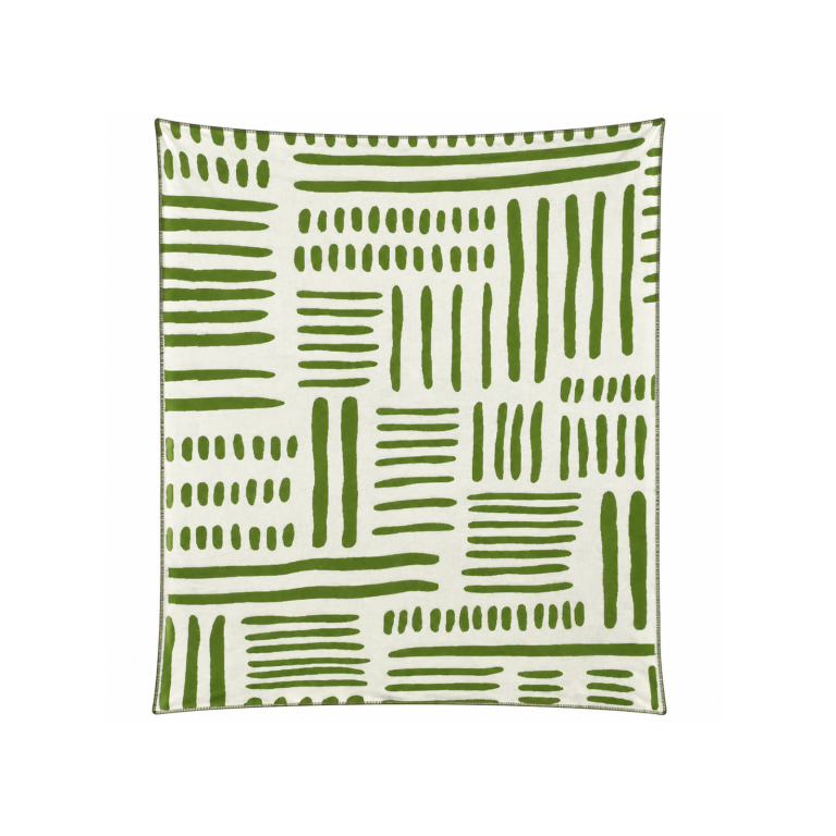 Geo Block Pattern  Cotton Throw