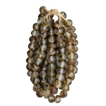 Glass Beads | Clear &amp; Brown