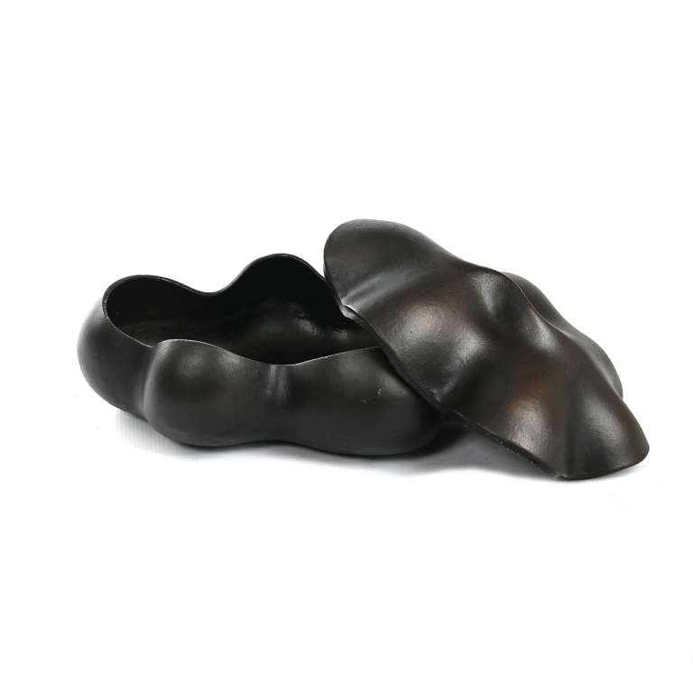 Deocrative Cloud Shape Box | Graphite