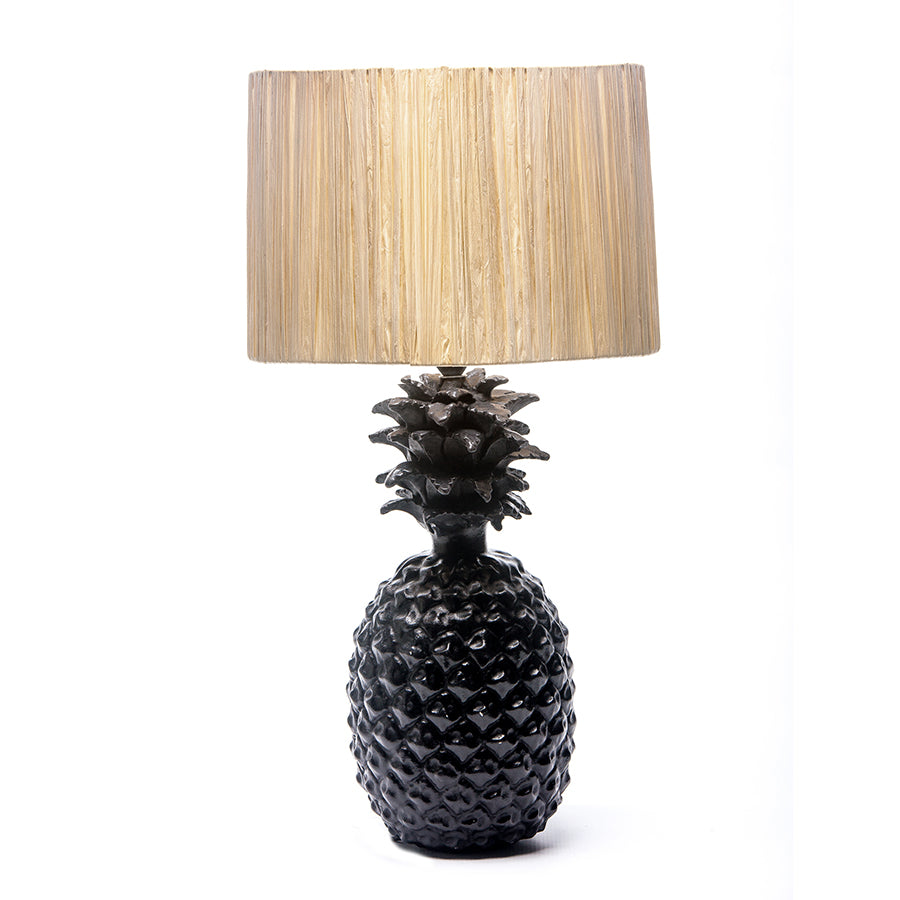 Pineapple Lamp Base | Black