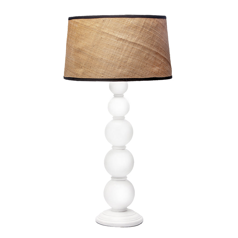 Milan Lamp Base | White