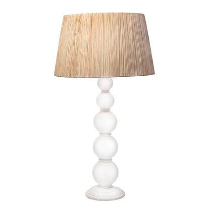 Milan Lamp Base | White