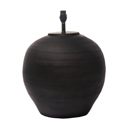 Pot Lamp Base | Black