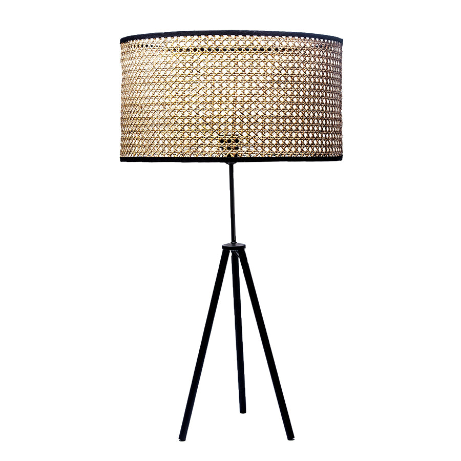 Lux Floor Lamp With Dutch Weave Shade