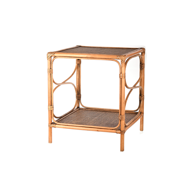Rattan Side Table | Medium