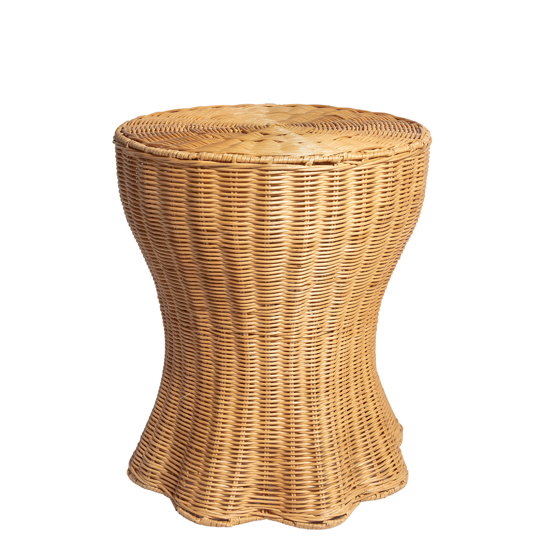 RATTAN STOOL|  NATURAL