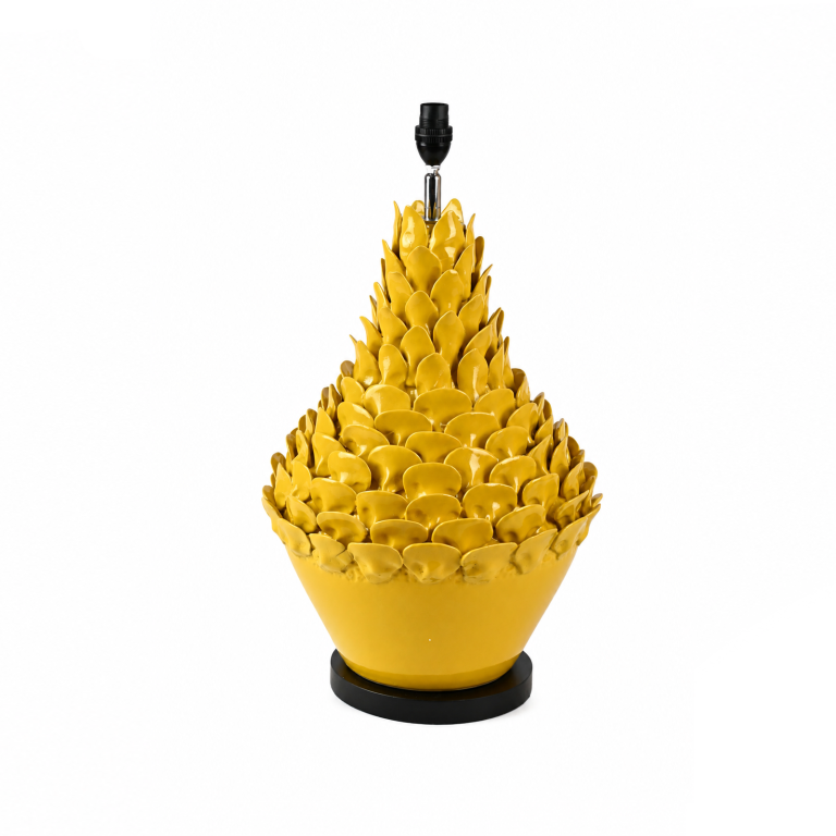 Ceramic Lampbase |  Yellow