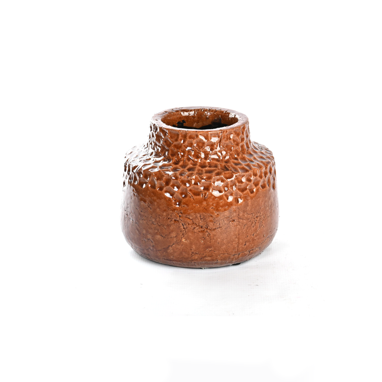 Textured  Large Ceramic Planter
