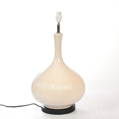 Jemma Lamp Base | Cream