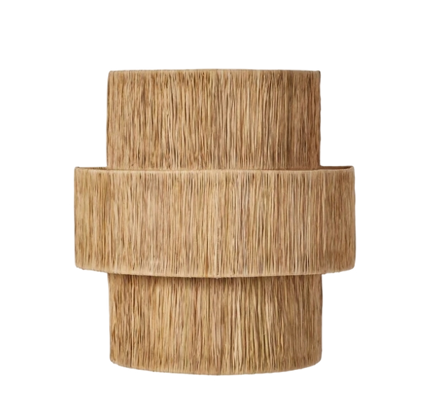 Raffia Wall Sconce