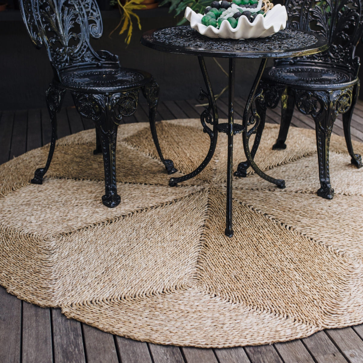 Seagrass Round Rug – Homestead Decor