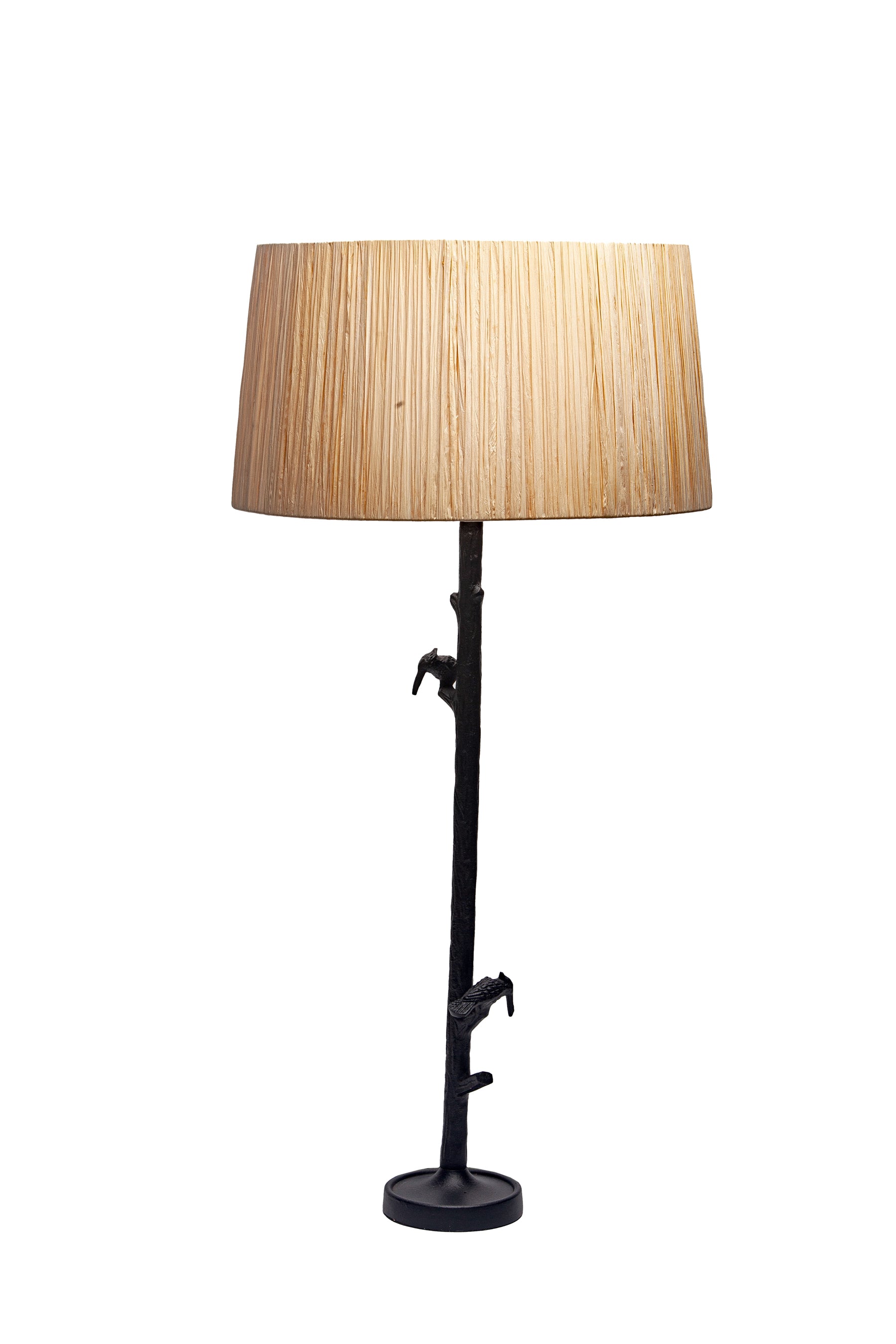 Black Bird Metal Lampbase